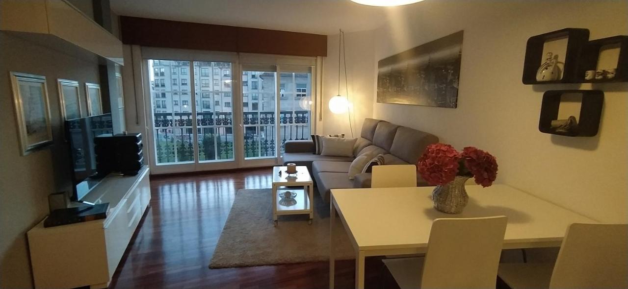 Moderno Y Luminoso 2 Dormitorios Con Todas Las Comodidades En Pontevedra Ciudad Extérieur photo